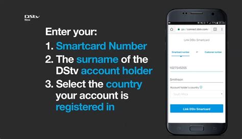 dstv smart card activation sms|how to get DStv.